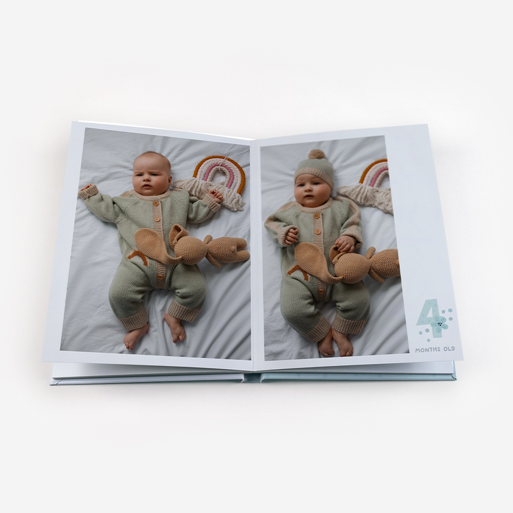 Álbum do Primeiro Ano do Bebé Verde 3